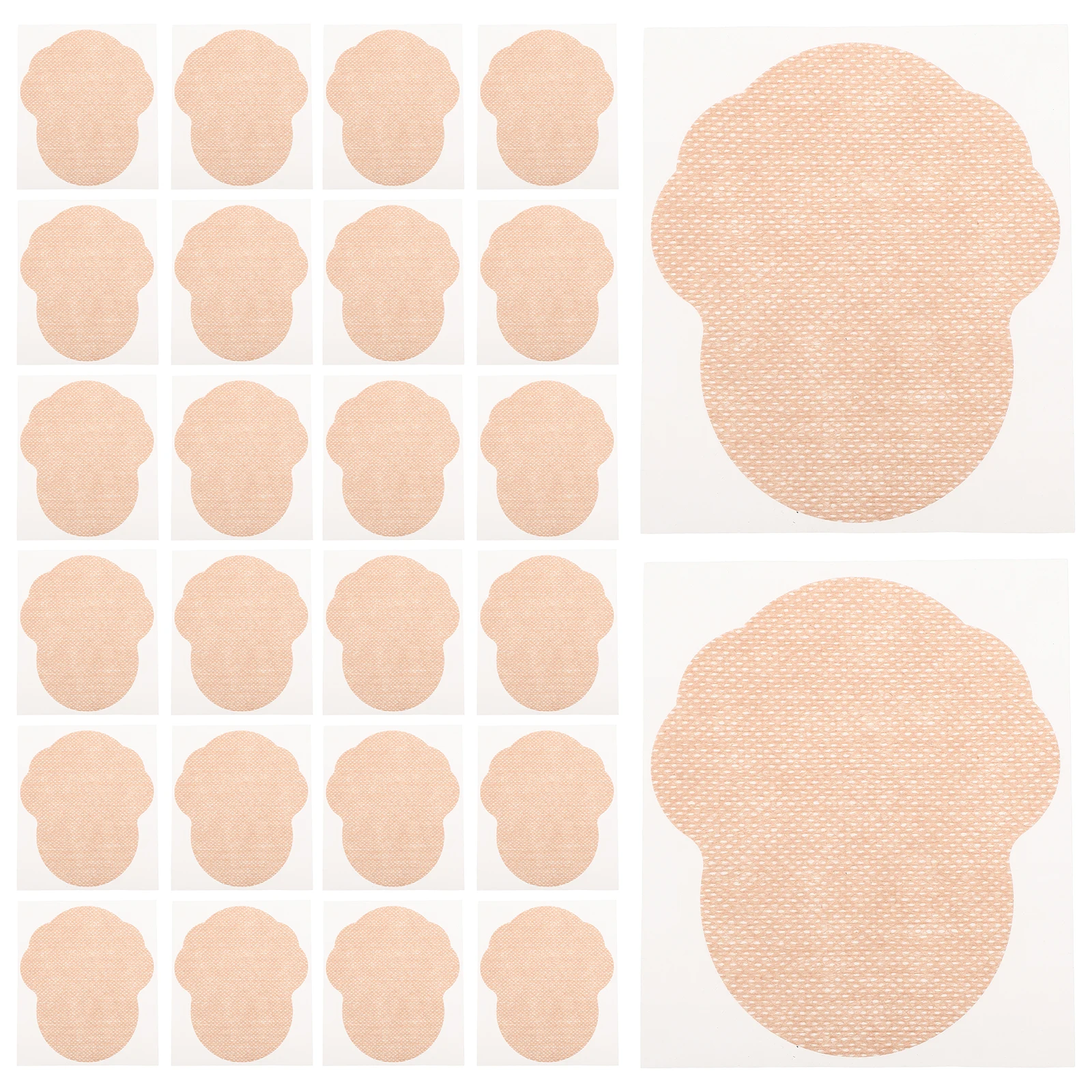 40 قطعة منصات العرق تحت الإبط رقيقة جدا المتاح الإبط ملصقات للنساء الرجال تنفس امتصاص العرق بقع لاصقة قوية #6