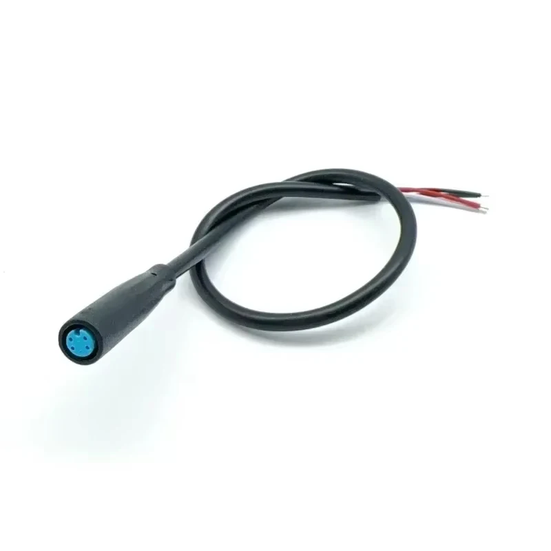 M6 Signal Line 4Pin Signal Connector Cable Male Female Waterproof Connector Outdoor Ebike Plug Wire Cable
