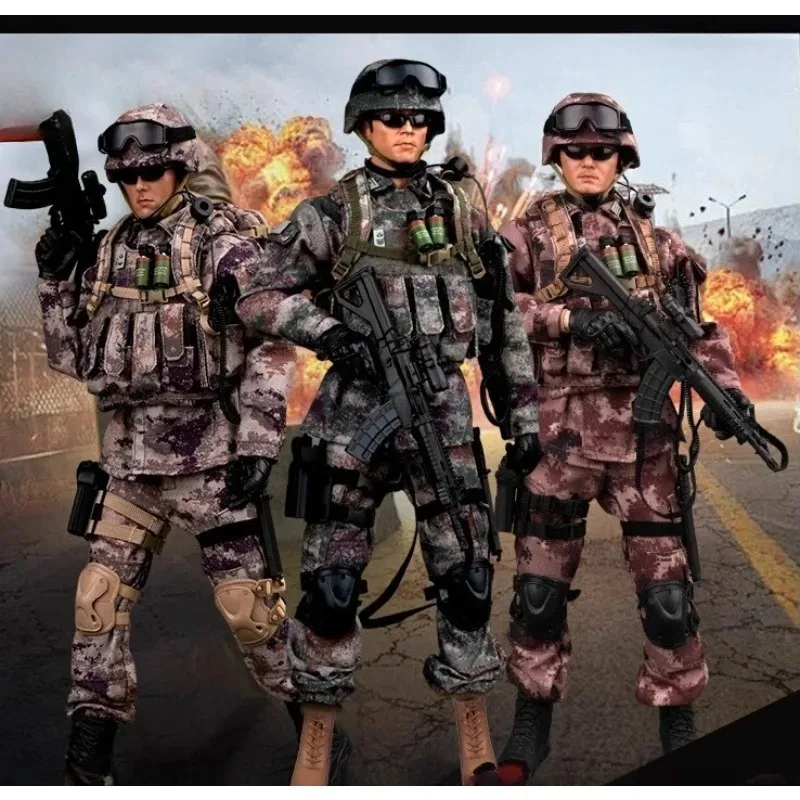 نموذج جندي ذكر عسكري صيني بمقياس 1/6 محارب الاعتداء الشرقي لشخصية الحركة مقاس 12 بوصة لتزيين المشهد #3