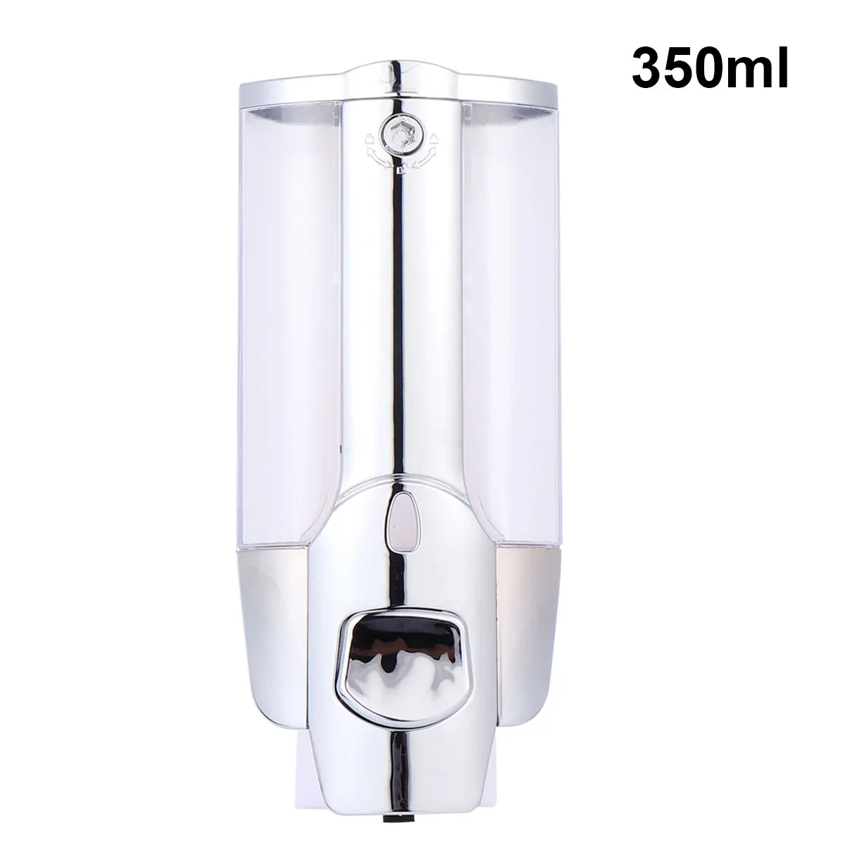 

Wall Mounted Dispenser Shampoo Container Refillable Bathroom Hotel Shower Gel Lotion Soap Dispenser For Wall Cream Cleaner