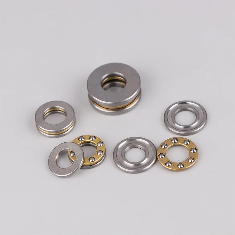 3Pcs/set Plane Planar Miniature Axial Ball Bearings F7-13M F7-15M F7-17M F8-14M F8-16M F8-19M F8-22M Thrust Ball Bearing