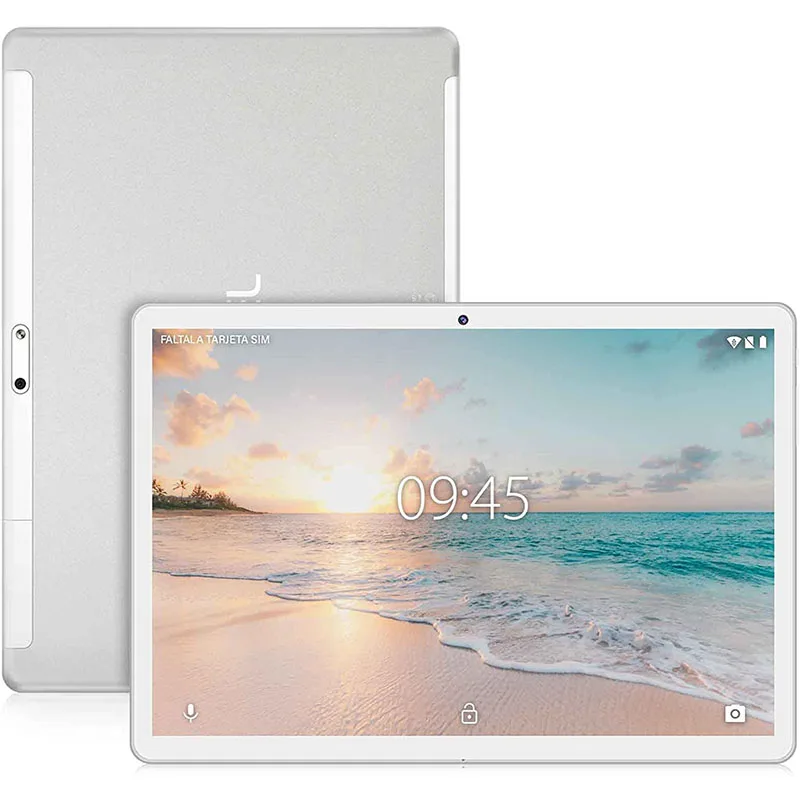 

Global Version Yestel X7 Tablet 10.1 inch Octa Core 4+64GB 8000 mAh Tablete PC 120Hz 2.5K LCD Display Silver Tablet Android 12