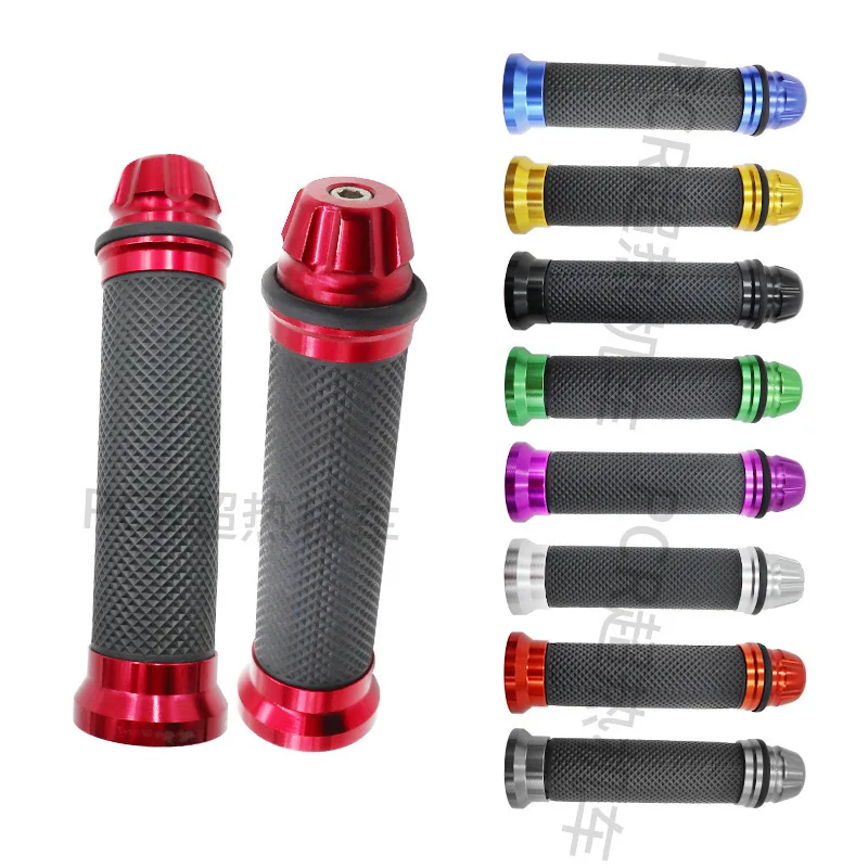

7/8'' Anti-Slip Universal Motorcycle Grips Hand Handlebar Bar Grips Bicycle Rubber Mountain Cycle Handle Handlebar Bar Grips