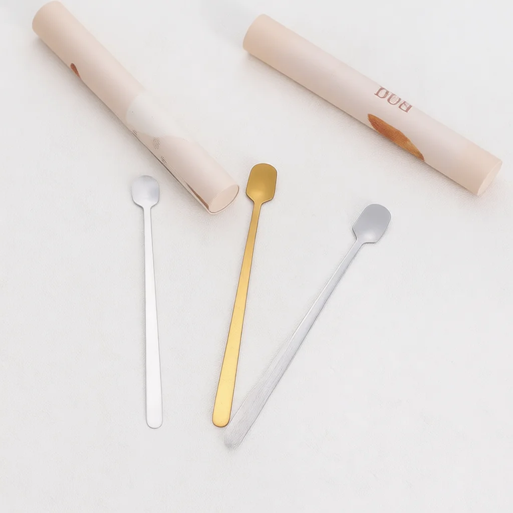 Tea Coffee Utensils - Hochwertiger Kaffeelöffel mit quadratischem Kopf aus