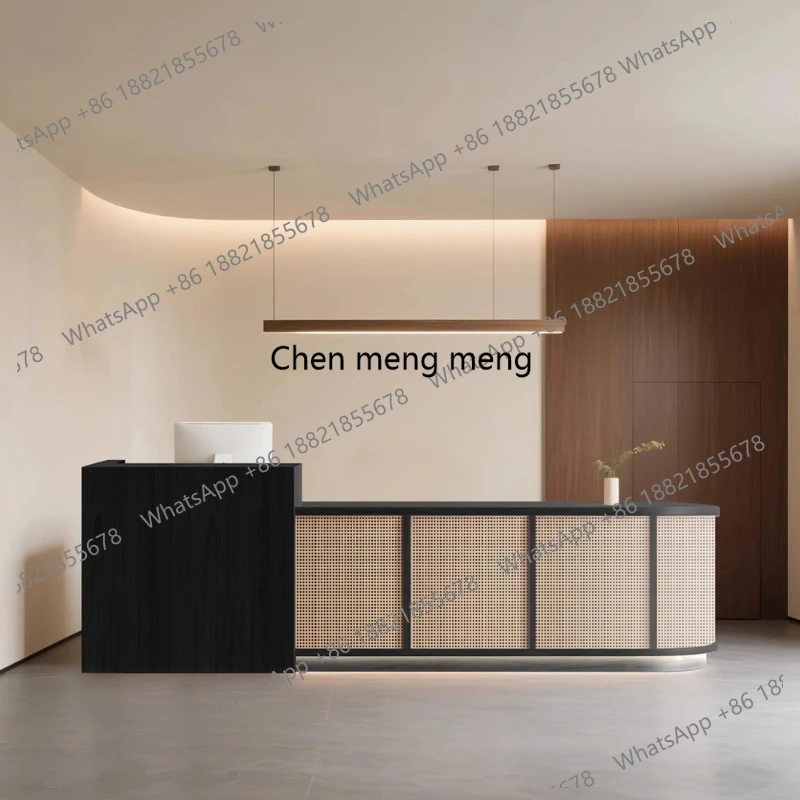 Elegant Modern Reception Desks Stands Welcome Salon Display Reception Desks Checkout Service Recepciones Para Negocio Furniture