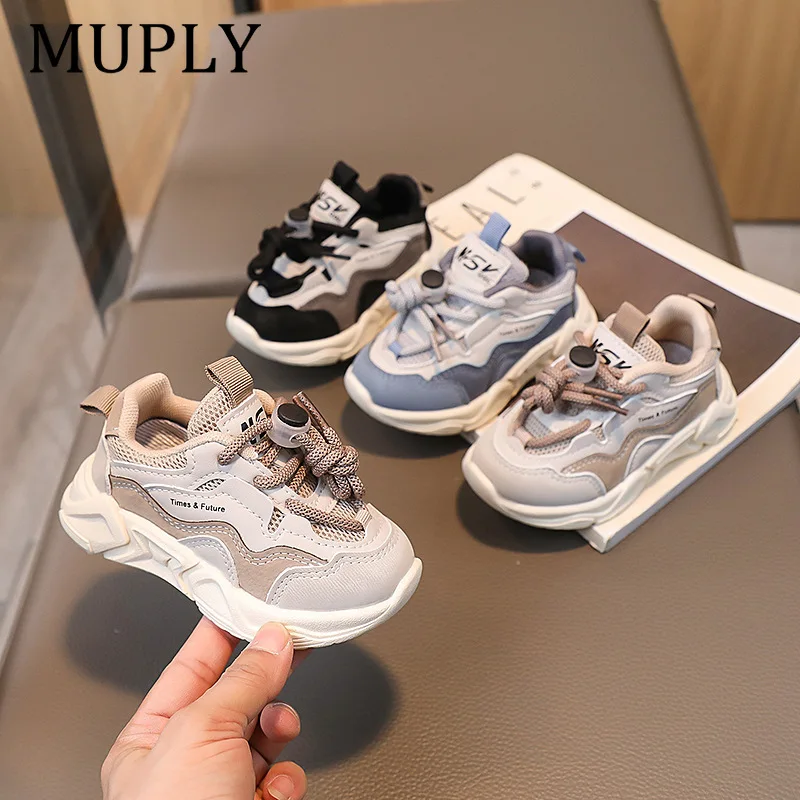 

Обувь для маленьких мальчиков, детские повседневные кроссовки, спортивная обувь для бега, весенне-осенняя обувь для маленьких мальчиков и девочек, модная мягкая обувь для школы