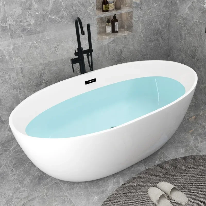 for Hotel B&B Wholesale Acrylic Bathtub Engineering Tub 1.2-1m High Quality Thin Edge Bath Source Direct Supply