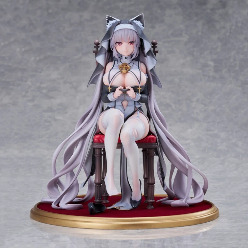 Brinquedos Solarain originais genuínos Jing Yue e Alvina Nun Ver. Figura de anime de ação modelo colecionável bonecas estatueta ornamento presentes