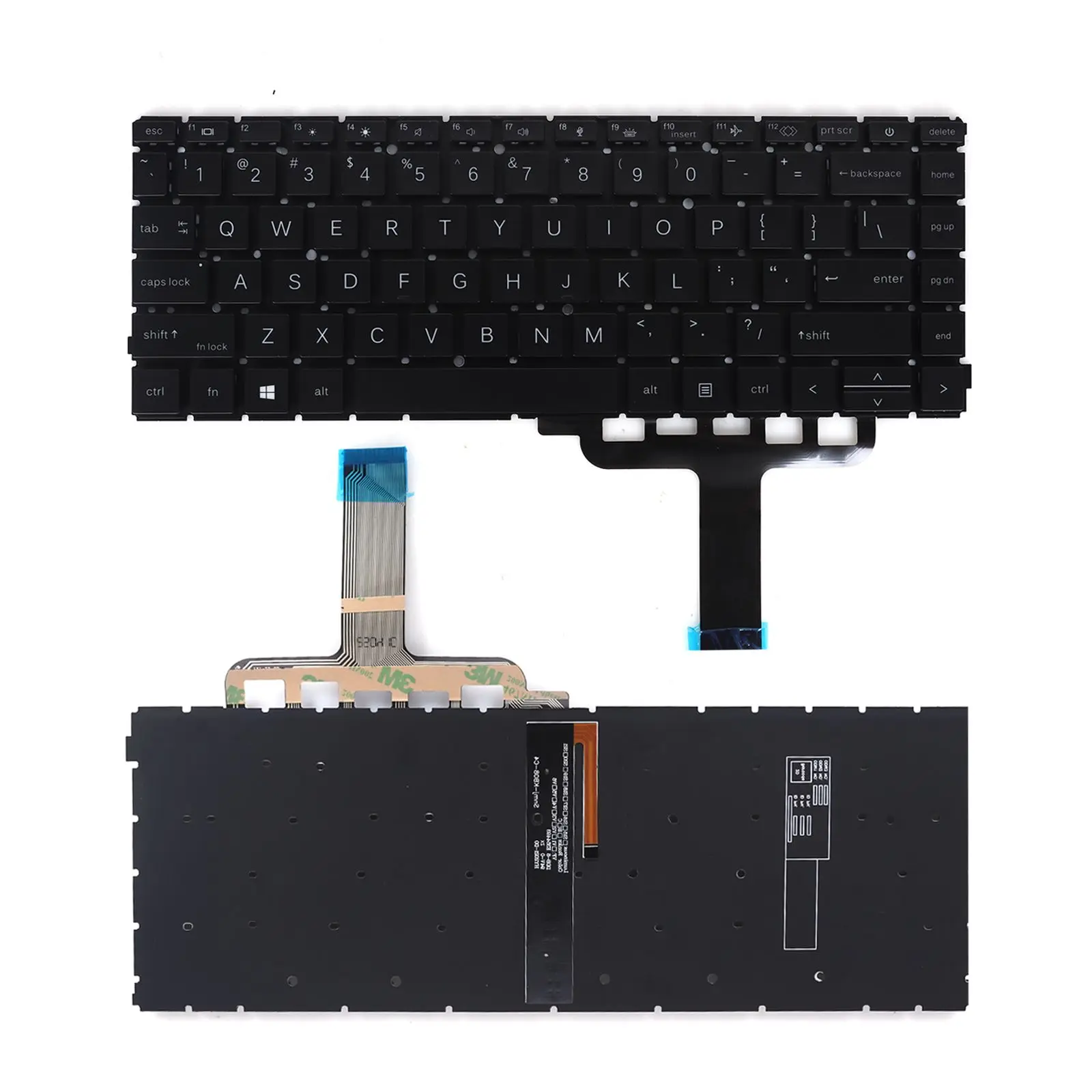 

Клавиатура ноутбука США для HP ProBook 440 G8 445 G8 440 G9 440 G10 445 G9 445 G10, черная с подсветкой