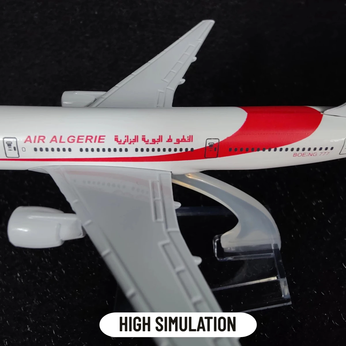 Scale 1:400 Metal Aircraft Replica 15cm AIR ALGERIA B777 Boeing Airbus Airplane Diecast Model Kids Room Decor Gift Toys for Boy