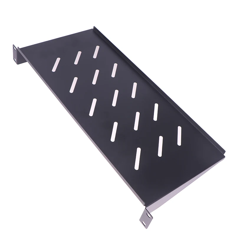 1U Server Rack Mount Shelf Vented Cantilever Tray For 19Inch Network Equipment Rack & Cabinet, Fine Workmanship
