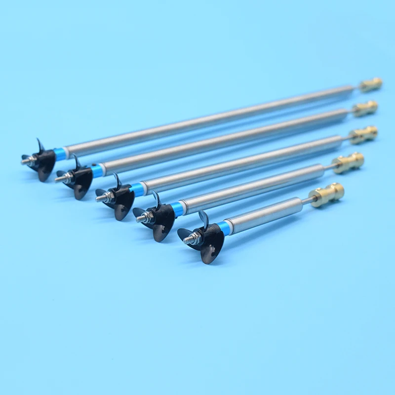 3mm RC Boat Shaft  Fishing Ship Spare Parts 3mm Boat Shaft Drive Shaft + Coupling + 3 Blades Propeller For Rc Boat