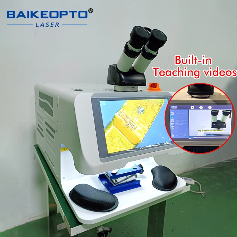 BAIKEOPTO BK-JW60X Jewellery Processing Laser Welder Machine For Custom Jewelry Making And Repair Service