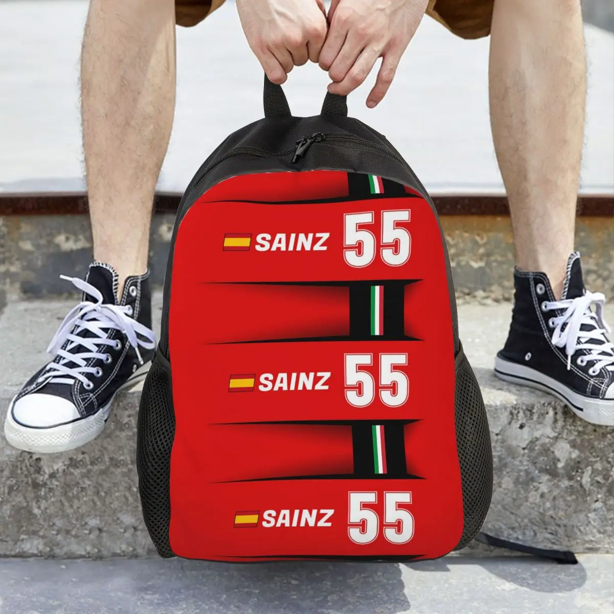 f1-2021--55-sainz-mochila-venda-quente-mochila-grande-capacidade-meninos-meninas-bookbag-bolsa-escolar-bolsas-de-ombro-para-homens-mulheres
