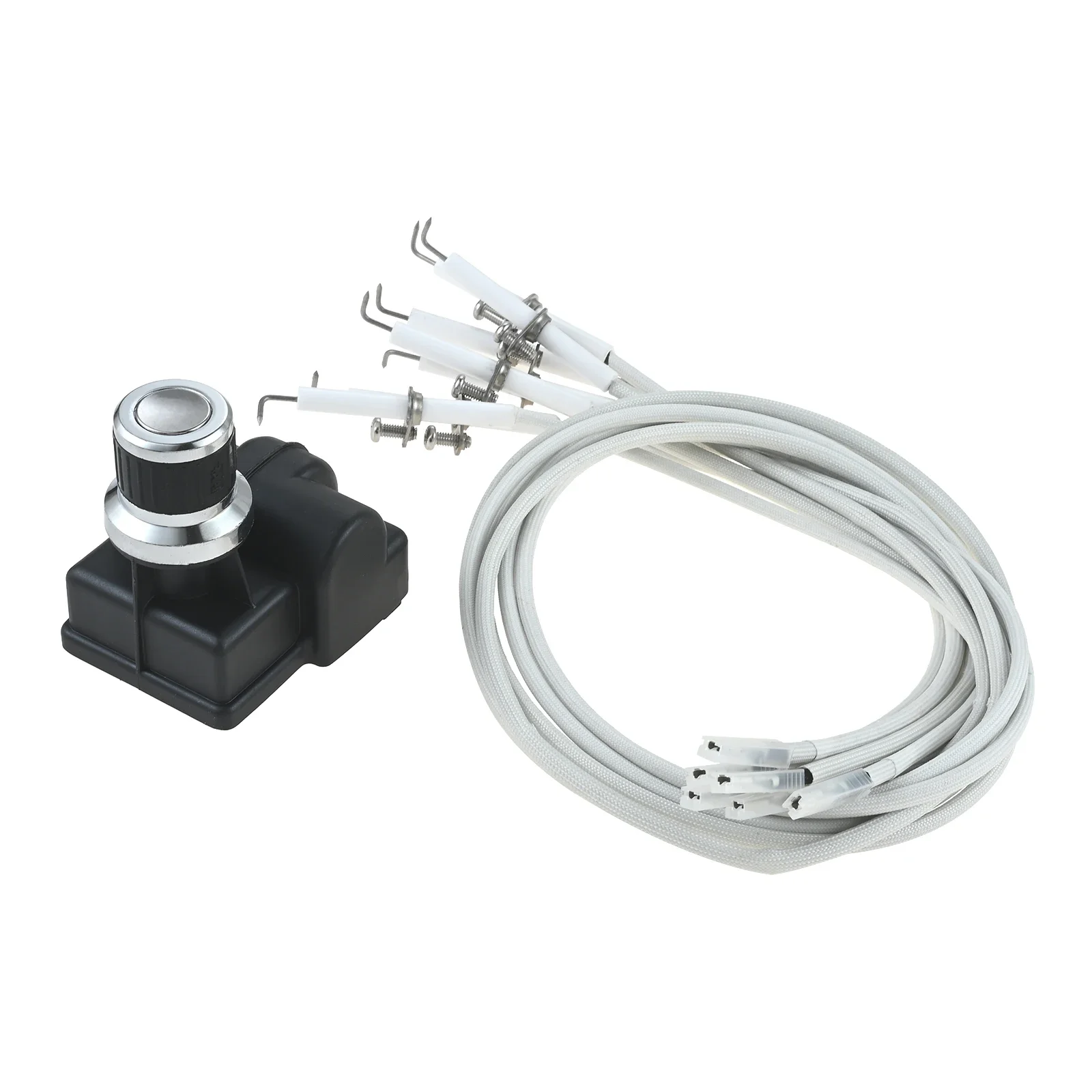 

Батарея AA, 7 розеток, кнопочный воспламенитель, подходит для сковороды Char-Broil, Nexgrill, Brinkmann, Blackstone с проводами воспламенителя гриля