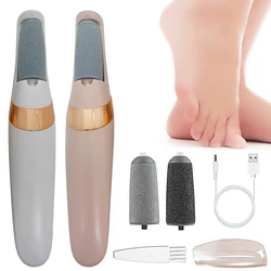 Rechargeable Electric Foot File Callus Remover Pedicure Machine Apparatus for Heels Grinding Device Foot Corns Remove Roller