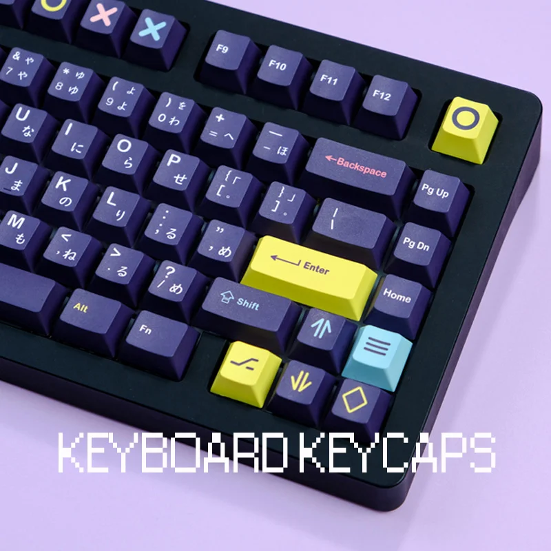 132 chaves personalizadas pbt keycaps do perfil de cereja do tema do mundo de amanhã para teclado mecânico personalize a sublimação keycap