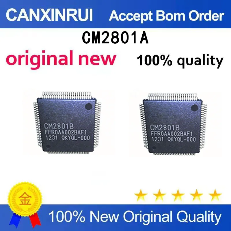 5-個-新品オリジナル-cm2801a-k1-qfp-cm2801b-f1