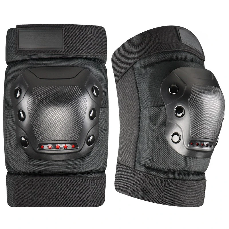 Motorcycle Knee and Elbow Protection, Summer Windproof Rider Protective Gear, Electric Bike Riding All Year Round, Knee Pads