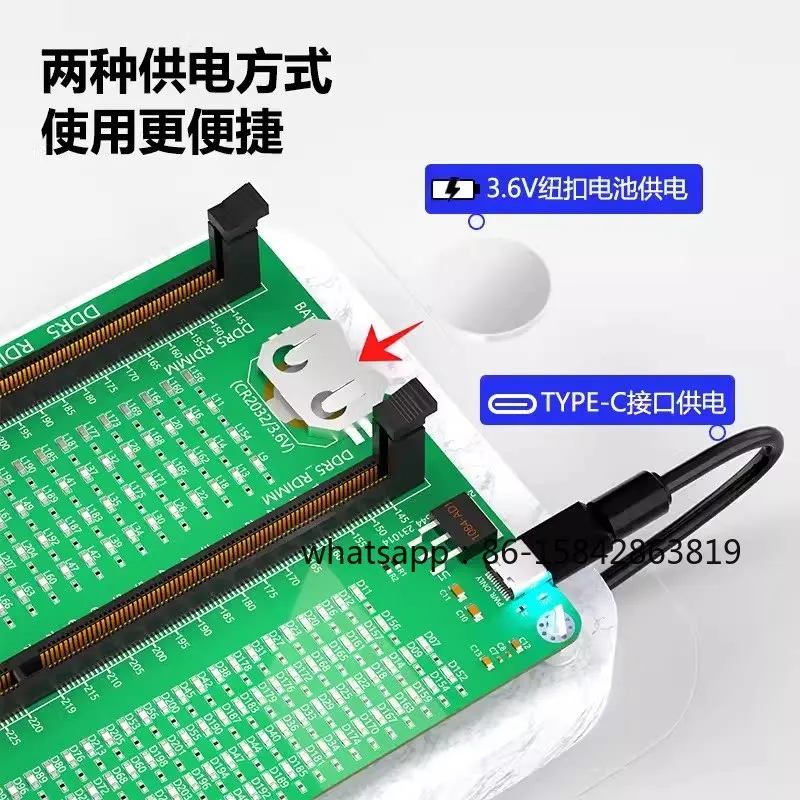 ddr5-メモリースティック検出ツール-デスクトップサーバーコンピューターメインボードメンテナンステスター-2-in-1