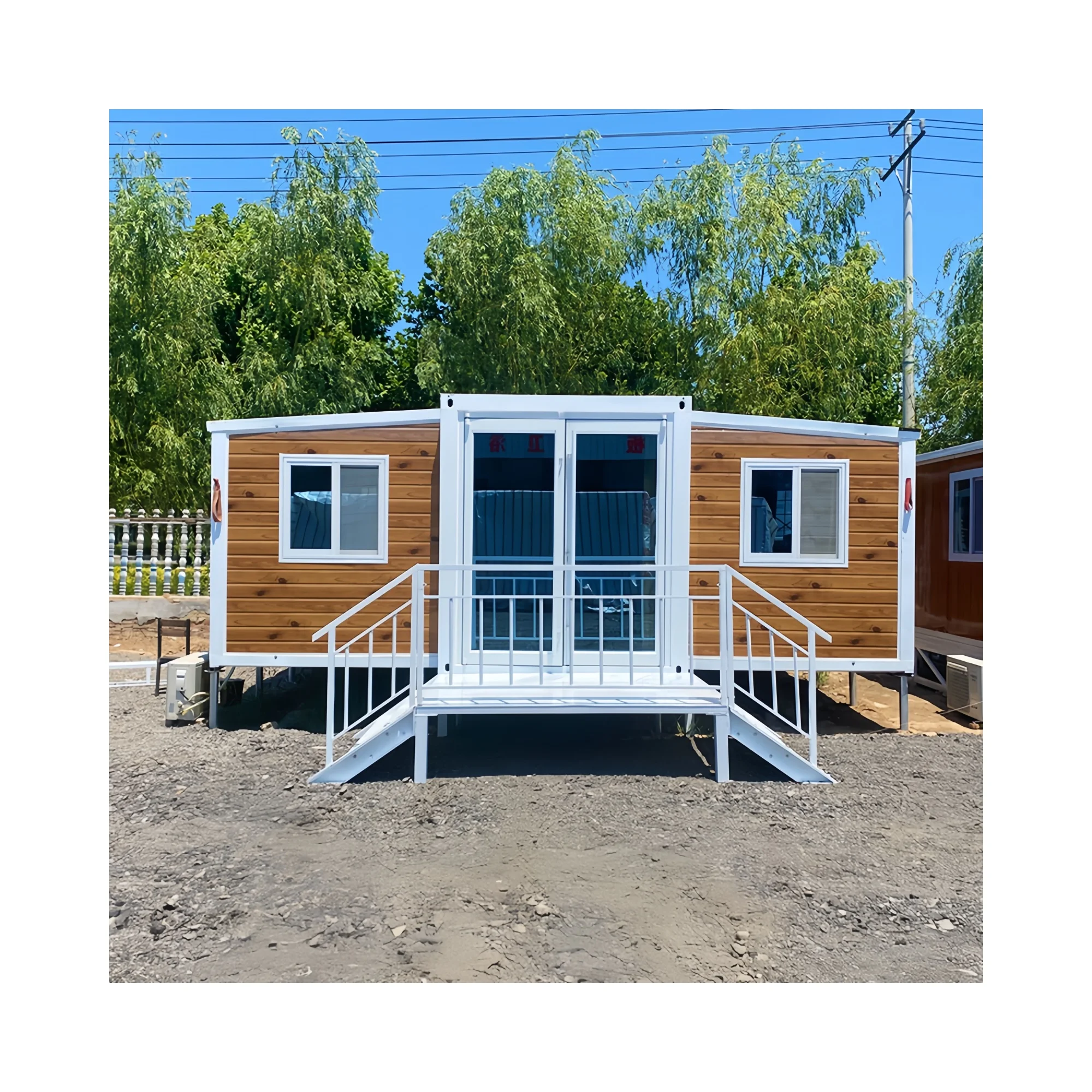 Casa container prefabbricata: casa container di lusso da 20 piedi per tutti