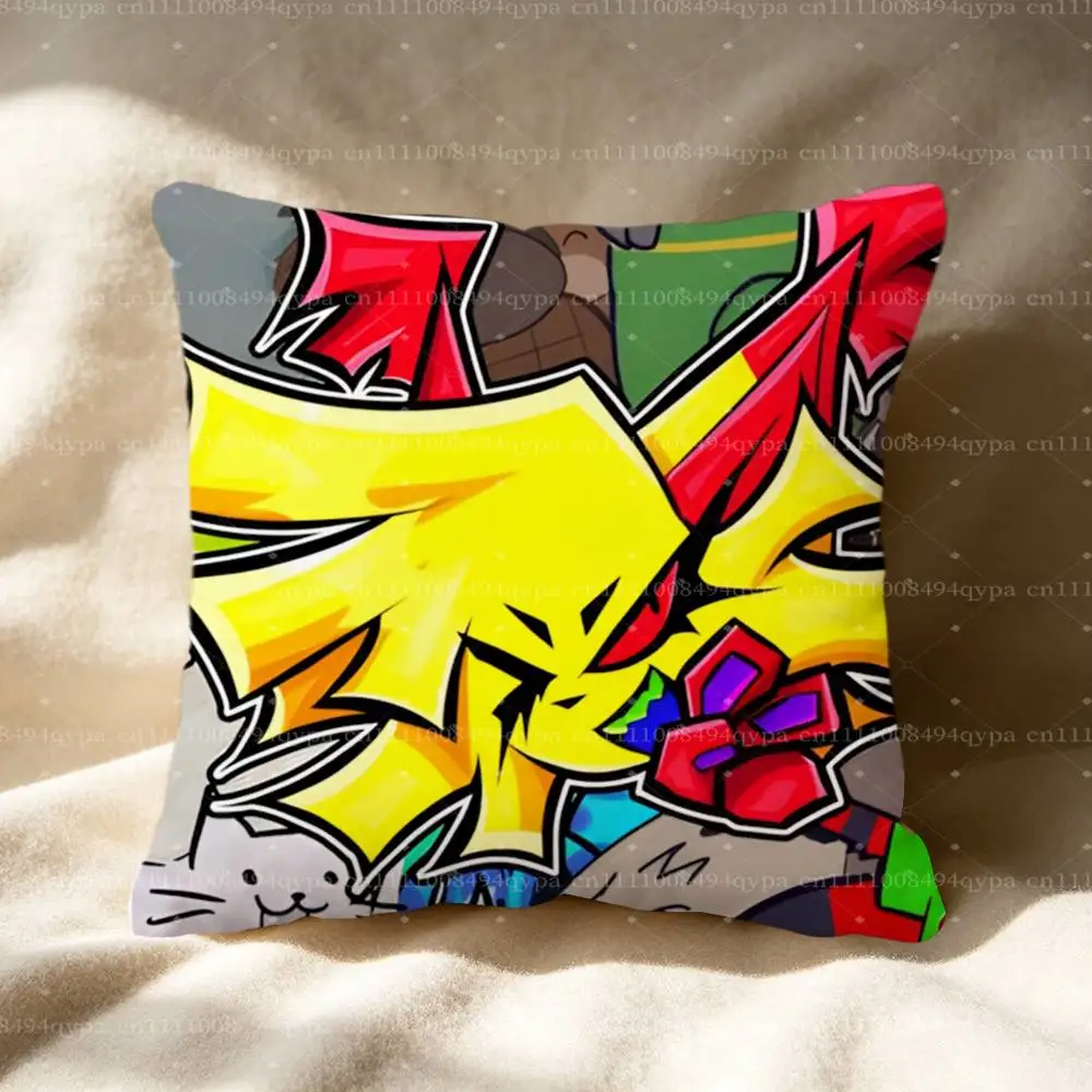 CHU CHU Brn1ng bra1n Sound Industries Pillowcase With Zipper Throw Pillow Cover Shams Cushion Covers for Bed Living Room Couch
