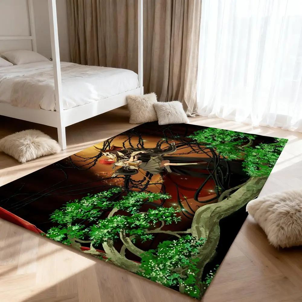 

cool Ancient M-Magus Bride Floor Mat Soft Thickened Absorbent Non-Slip Bedroom Living Room Door Mat Home Decor Flannel Rugs