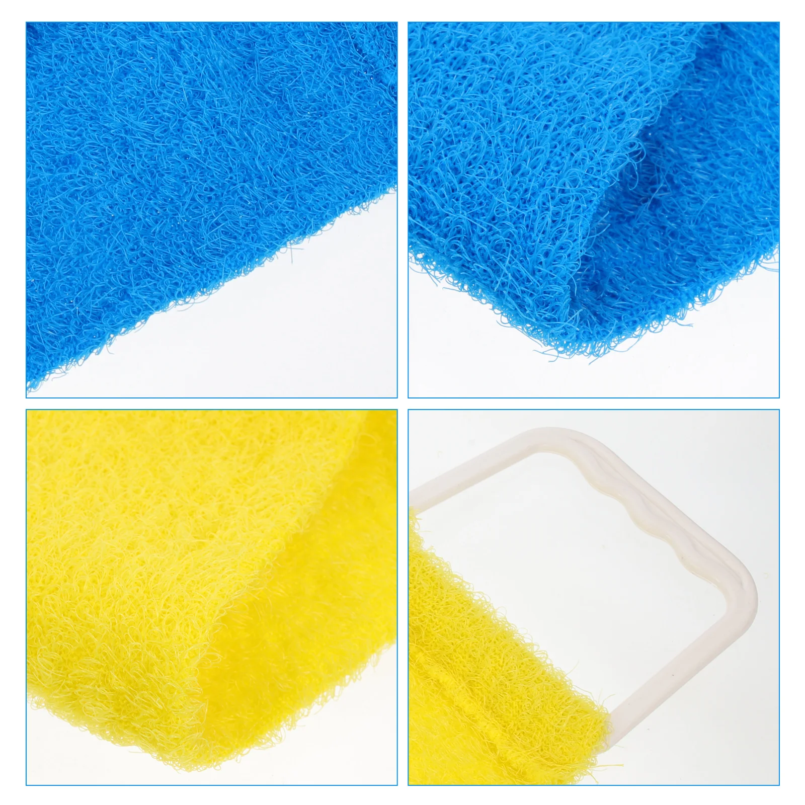 Back Scrubber Towel Exfoliating Shower Cloth Double- sided for Bath Shower Scrub Strap (  )