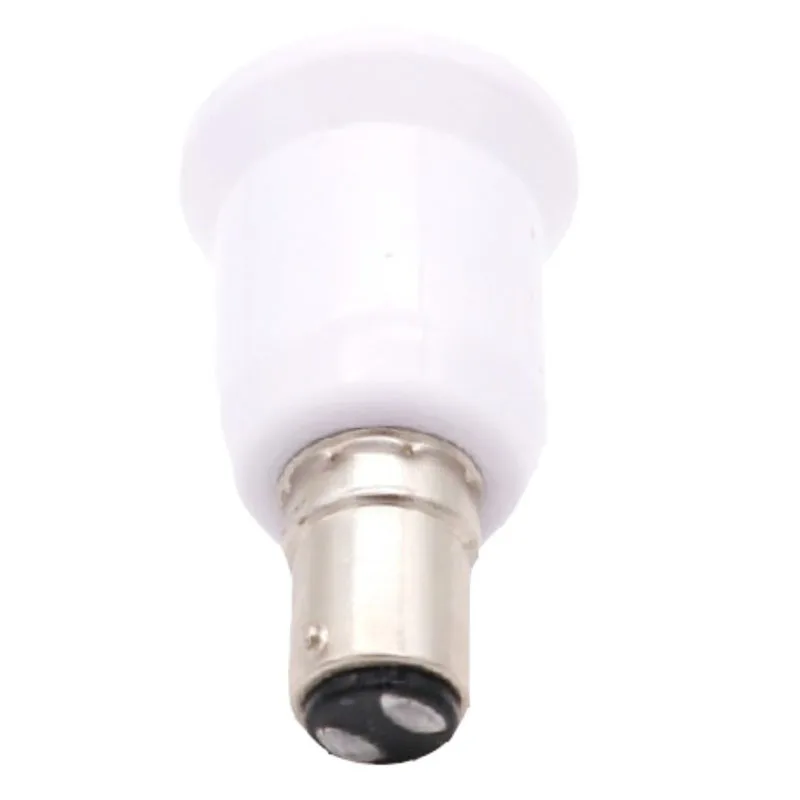 B15 to E27 Led Lighting Lamp Holder Converter Screw Bulb Socket Adapter LED Saving Light Halogen Lamp Bases 3A 220V White