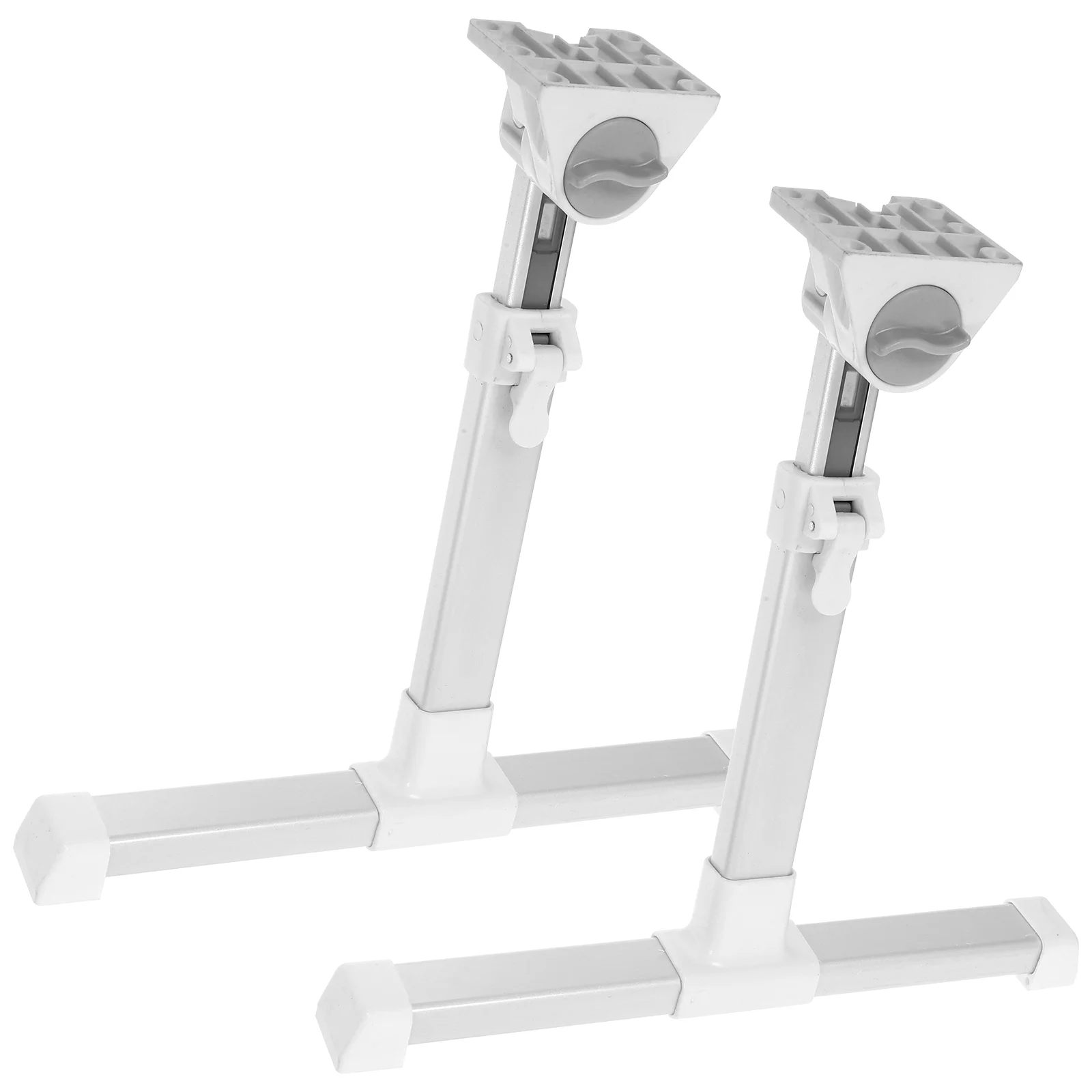 Folding Table Legs Plastic Desk Bed Adjustable Furniture for Laptop Home Computer image 3