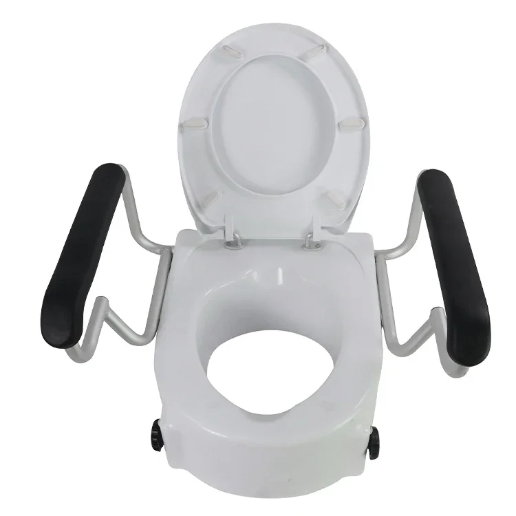 

Toilet booster with armrest elderly supplies Toilet seat pregnant woman booster pad rehabilitation supplies