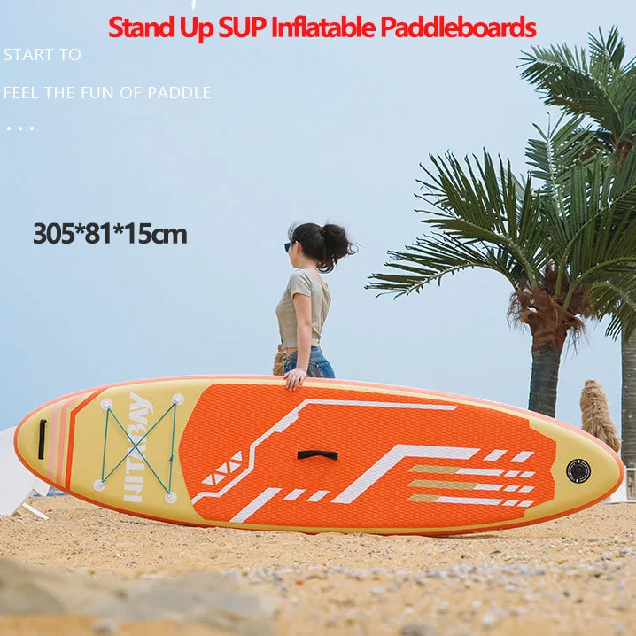 

Beginner Water Racing PVC Surfboards Stand-Up Adult SUP Inflatable Paddle Boards Inflatable Kayaking for LUYA Water Sports