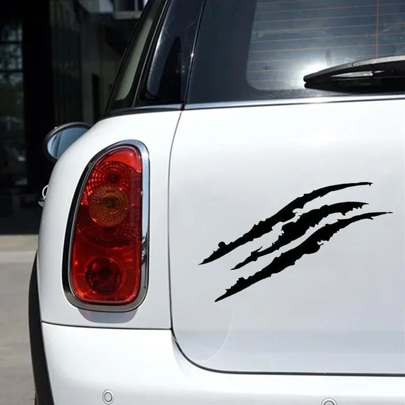 Car Stickers Ghost Grip Lamp Eyebrows Reflective Car Stickers Paw Marks Car Headlights Lamp Eyebrows Reflective Car Stickers D1