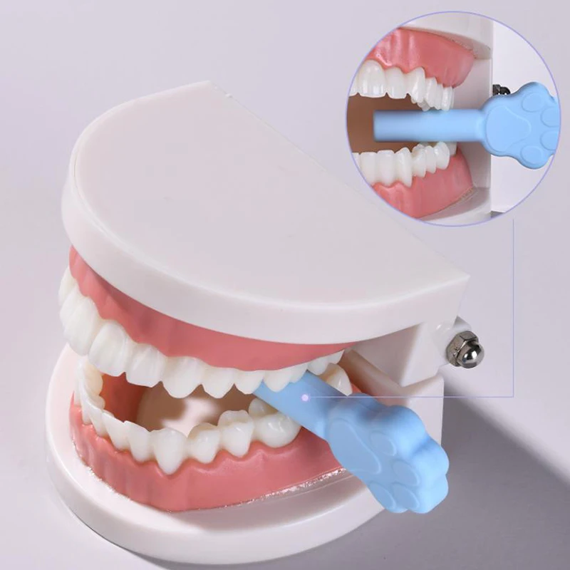 

1/2pcs Cat Claw Style Aligner Chewies For Silicone&ABS Food-Grade Orthodontic Retainers Durable Reusable 7 Colors