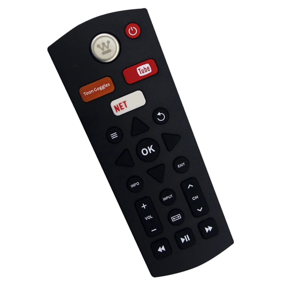 Remote Control Replace for Westinghouse TV WD65MC2400 WD42FB2680 WD32FB2530 WD40FB2530 WD24HB2600 WD65MC2240 WD32FC2240&L47R