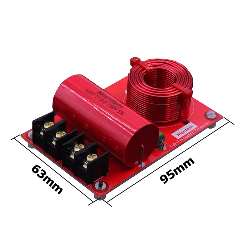 Hifi Full Rang Speaker Filter Professional Horn RCL LCR Filter Board For DIY Home Audio Amp Sound Speakers Wave Trap Module