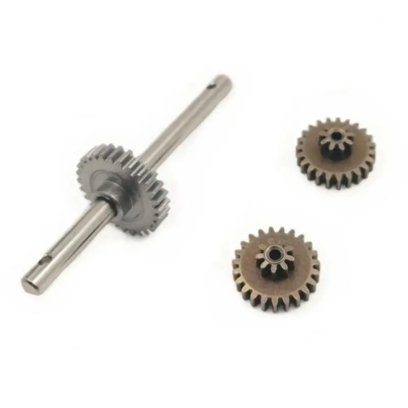 Heavy Duty Wear Resistant Metal RC Gear Set with Grease for Professional RC Model Repair Hobby Enthusiasts Use
