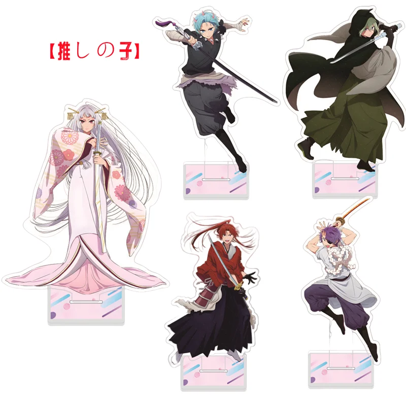 Oshi no Ko Part Two Anime Ruby Hoshino Kana Arima Akane Kurokawa Aquamarine AI Cosplay Acrylic Stands Desk Decor Props