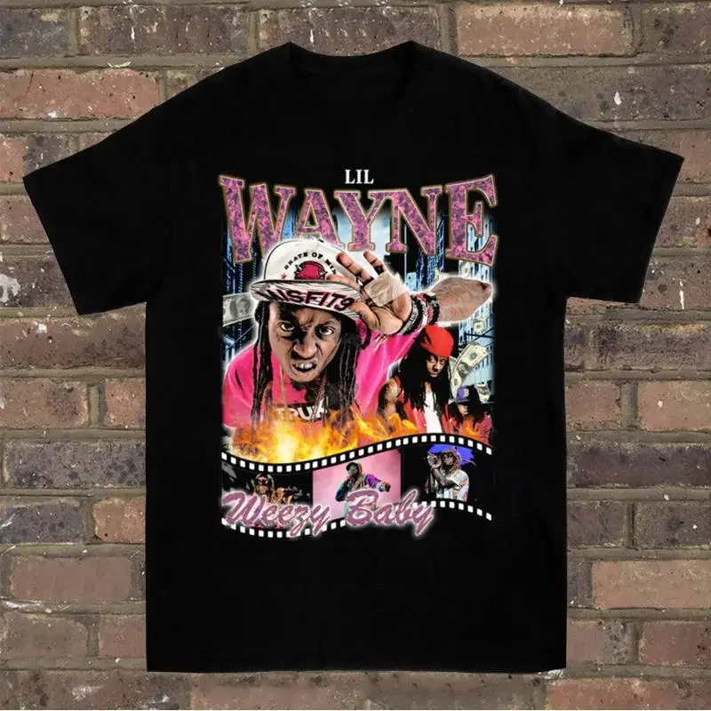 Lil Wayne T shirt Black Cotton All Sizes S to 5XL LII163
