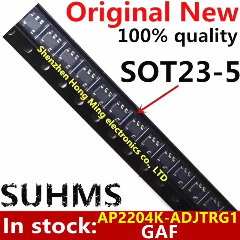 

(10piece)100% New AP2204K AP2204K-ADJTRG1 GAF sot23-5