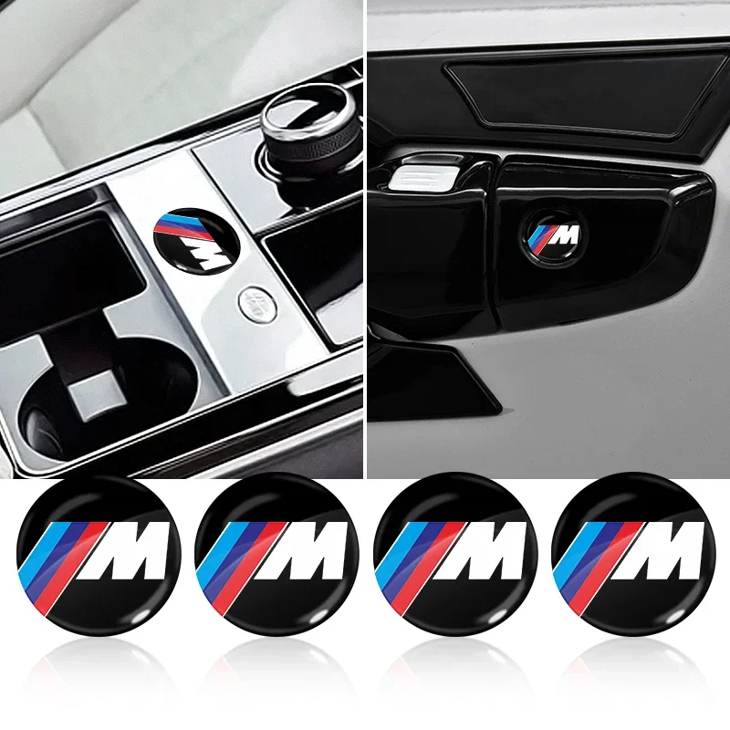 

New Car Lock Keyhole Stickers Door Lock Protect Car Stickers For BMW M E34 E36 E60 E90 E46 E39 E70 F10 F20 X5 X6 Car Accessories