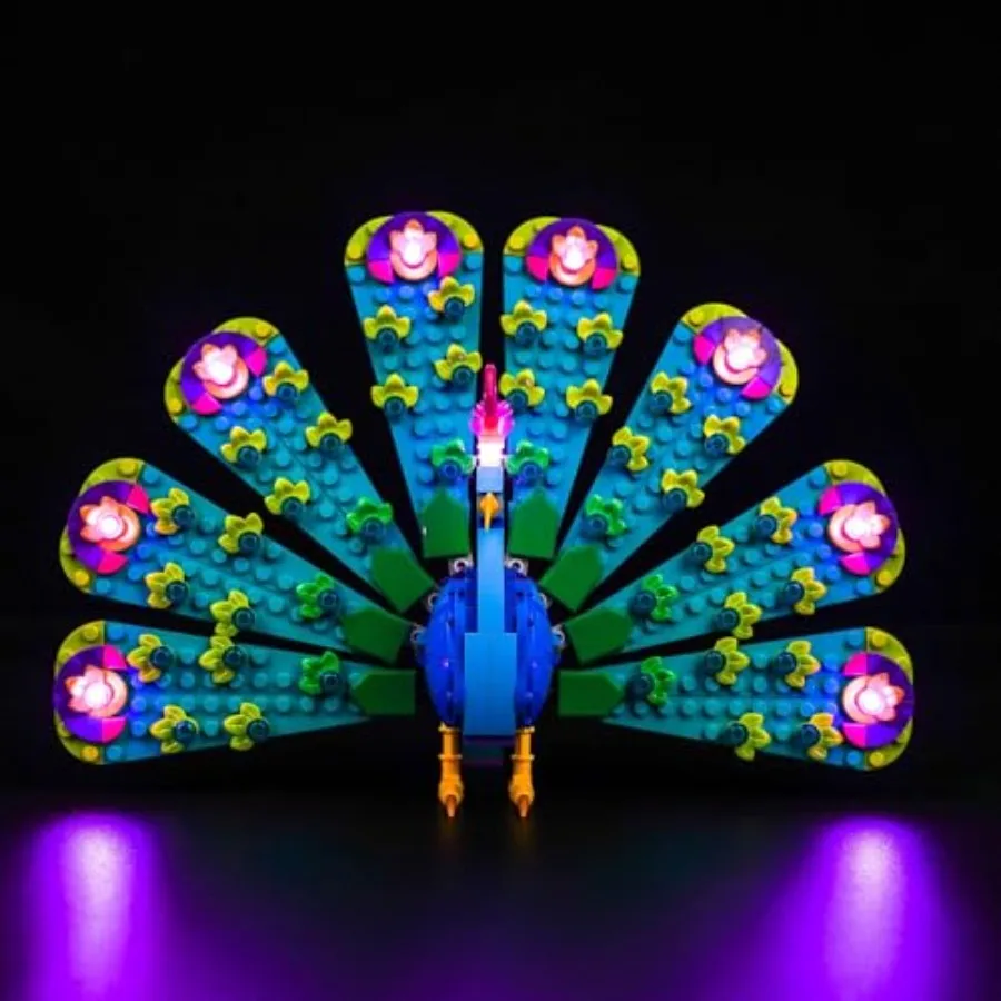 

LED Kit Exotic Peacock 31157 Creator 3 in 1, Creative Lighting Set Accessories