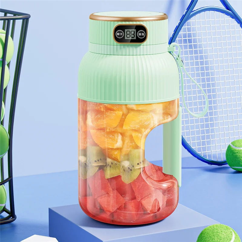 

-A16I Portable Electric Juicer Cup Fruit Mixer Stirring Cup Large Capacity Smoothie Quick Making Bottle For Making Juice