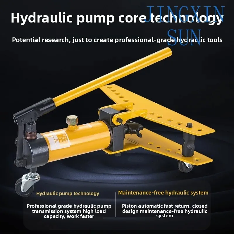 Manual hydraulic and electric pipe bending machine multi-function galvanized steel pipe seamless bending machine