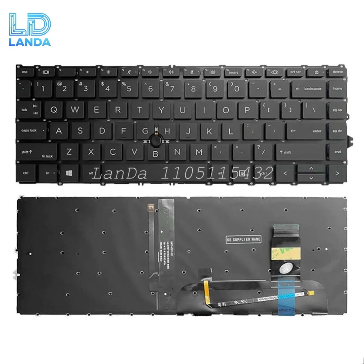 

US Keyboard For HP Elitebook 840 845 745 G7 G8 Zbook14 G7 G8 Backlit Laptop