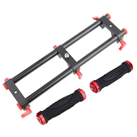 Camera Dual Grip Extender Handle Gimbal Stabilizer Rig Accessory for Zhiyun Feiyu Camera Handheld Stabilizer Camera Stabilizer