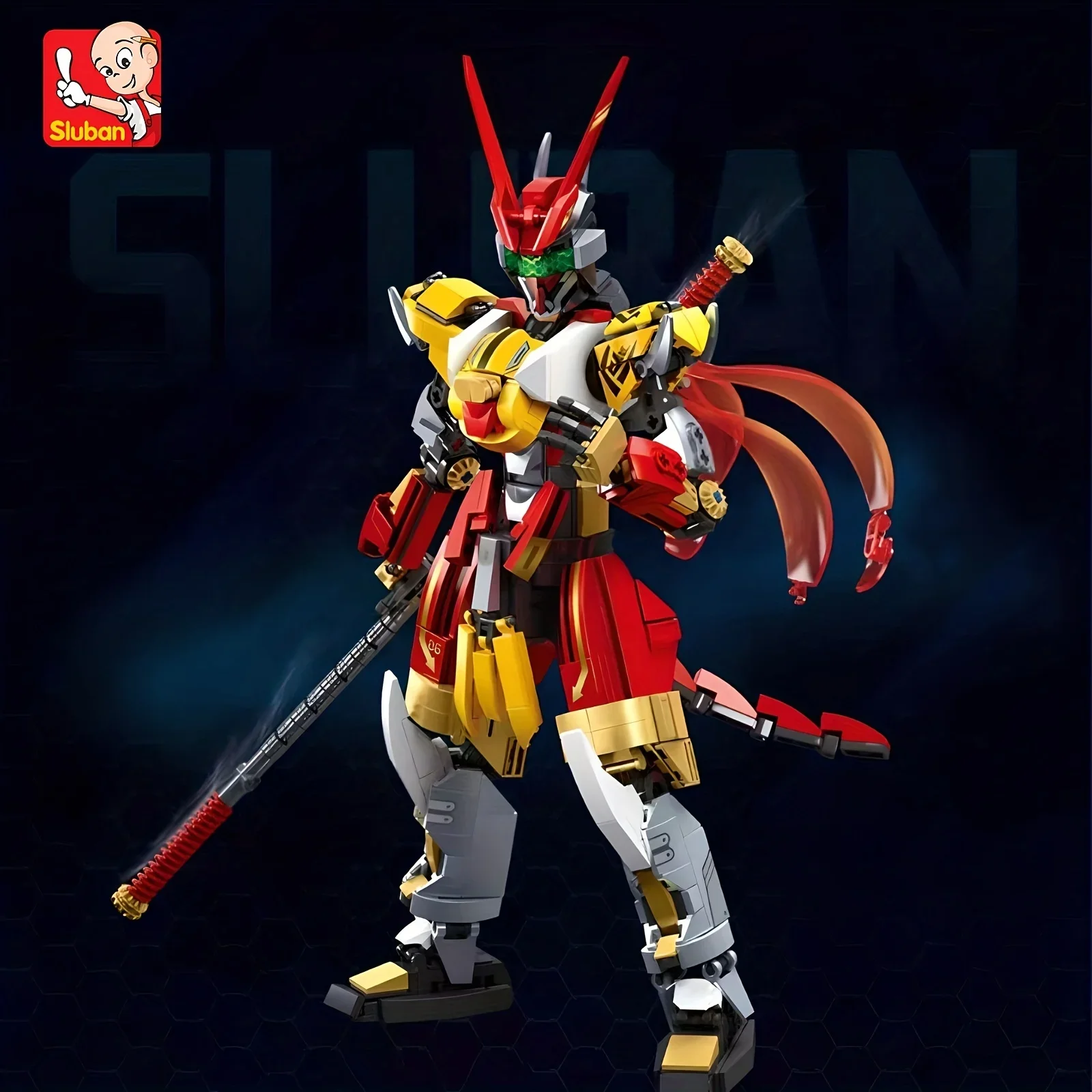 755PCS Cyber Wukong Mech Robot Bouwstenen Model Films Serie Robot Speelgoed Collectible Cadeaus voor kinderen en volwassenen