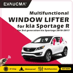 EVAUCMA Car Intelligent Electric Window Lifter For Kia Sportage R 2010-2017 Car Power Electric Window Closer & Open Closing Kit
