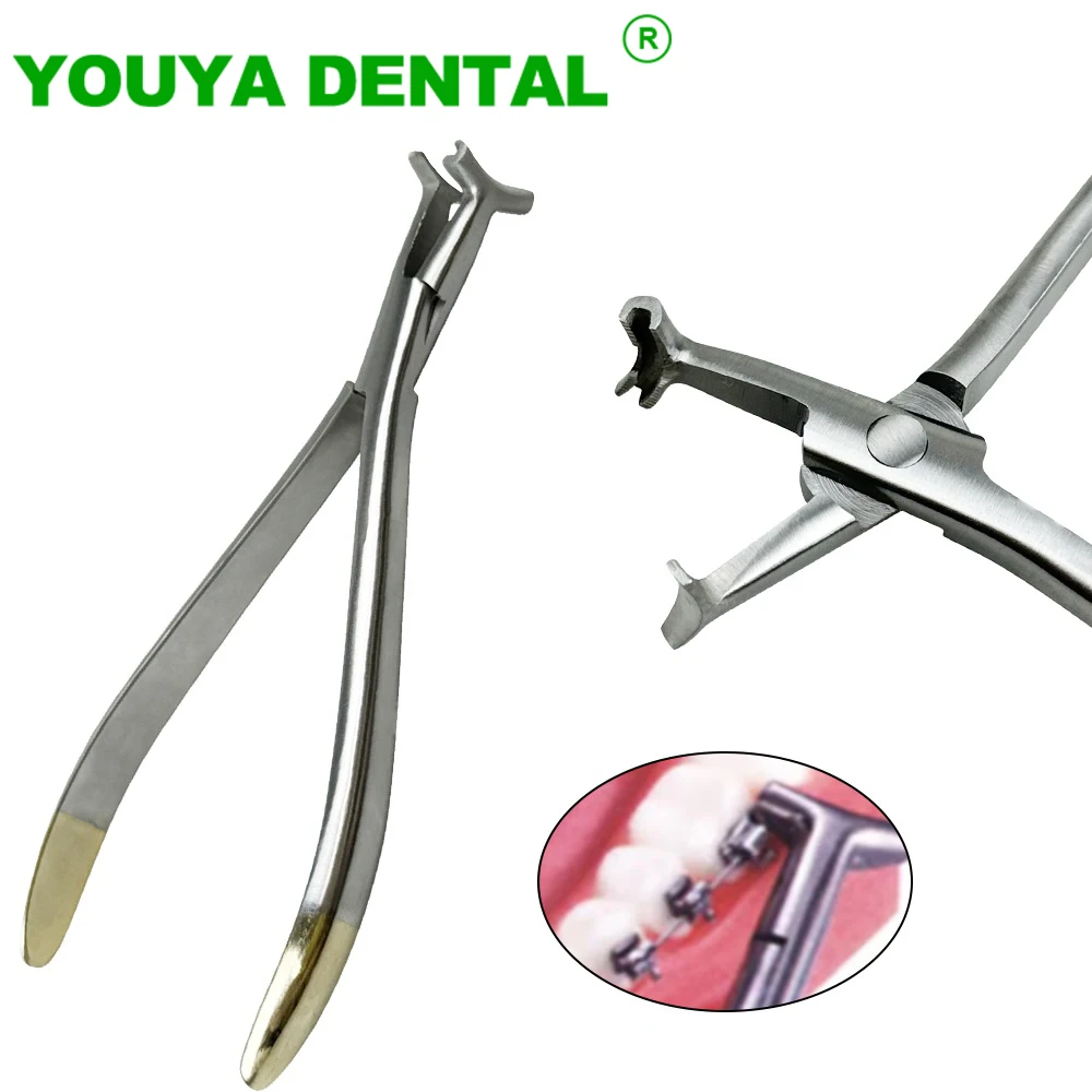 

Dental Distal End Bending Pliers Orthodontic NiTi Arch Wire Bender Forceps Dentistry Archwire Cinch Back Pliers Dentist Tools