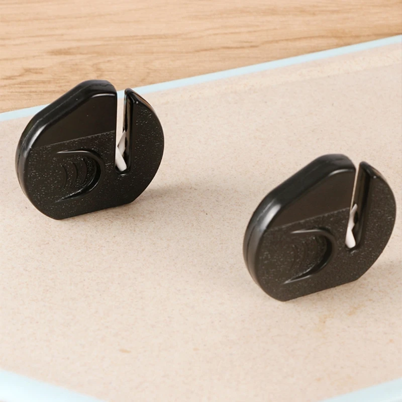 ABS Material Knife Sharpener Stone Durable Multi-function Gadget for Kitchen Use